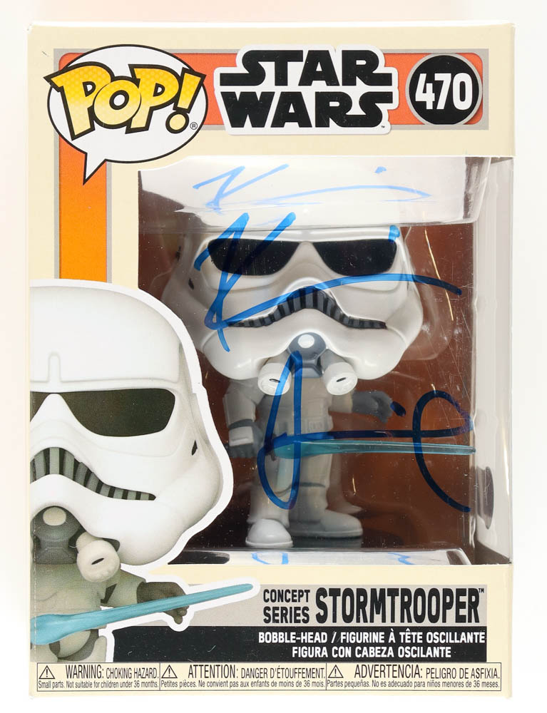 Kevin Smith Signed "Star Wars" Concept Series Stormtrooper #470 Funko Pop! Vinyl Figure (Beckett) at PristineAuction.com Kevin Smith Signed "Star Wars" Concept Series Stormtrooper #470 Funko Pop! Vinyl Figure (Beckett) at PristineAuction.com