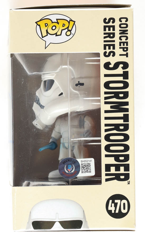 Kevin Smith Signed "Star Wars" Concept Series Stormtrooper #470 Funko Pop! Vinyl Figure (Beckett) at PristineAuction.com Kevin Smith Signed "Star Wars" Concept Series Stormtrooper #470 Funko Pop! Vinyl Figure (Beckett) at PristineAuction.com