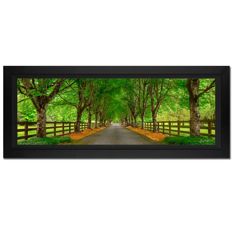 "Whispers Spring" LE 20x44 Custom Framed Giclee on Canvas by Jongas (Artova) at PristineAuction.com "Whispers Spring" LE 20x44 Custom Framed Giclee on Canvas by Jongas (Artova) at PristineAuction.com