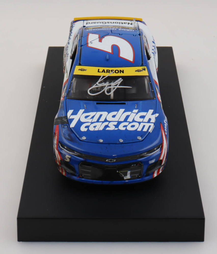 Kyle Larson Signed 2021 NASCAR 5 Darlington