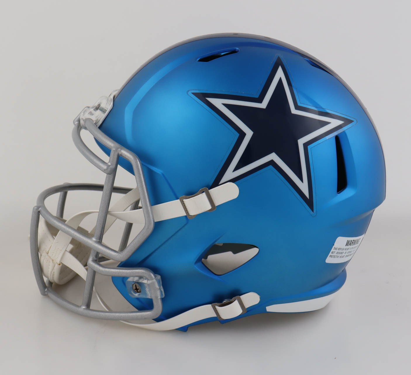 Dak Prescott Signed Dallas Cowboys Blaze Full-Size Speed Helmet (JSA & Prescott) at PristineAuction.com Dak Prescott Signed Dallas Cowboys Blaze Full-Size Speed Helmet (JSA & Prescott) at PristineAuction.com