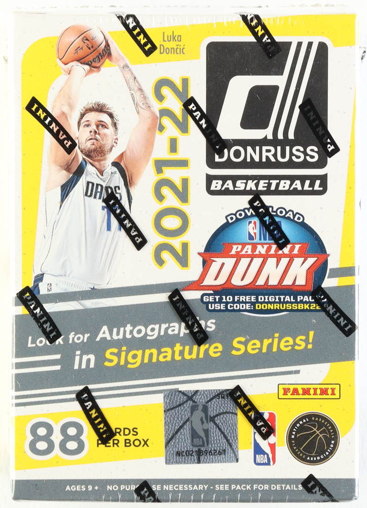 202122 Panini Donruss Basketball Blaster Box with (11) Packs