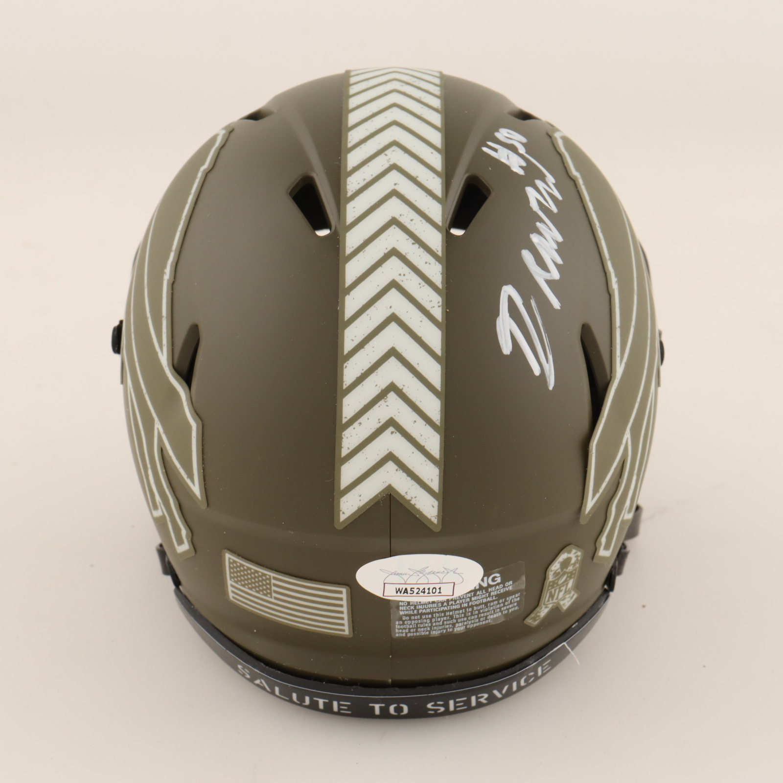 Gregory Rousseau Signed Bills STS Alternate Speed Mini Helmet (JSA) at PristineAuction.com Gregory Rousseau Signed Bills STS Alternate Speed Mini Helmet (JSA) at PristineAuction.com