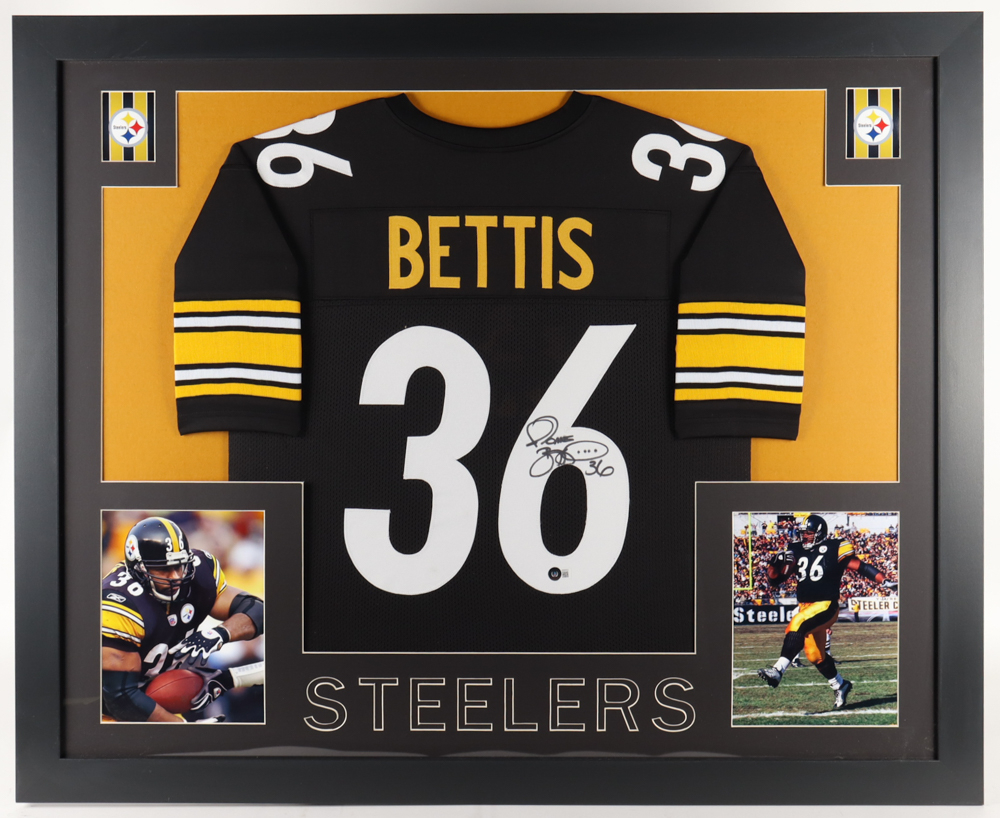 thumbnail image 2 of Custom Sewn Stitched Jerome Bettis Jersey – Los Angeles Rams, Blue, Unsigned – Men's M L XL 2XL 2 of 3