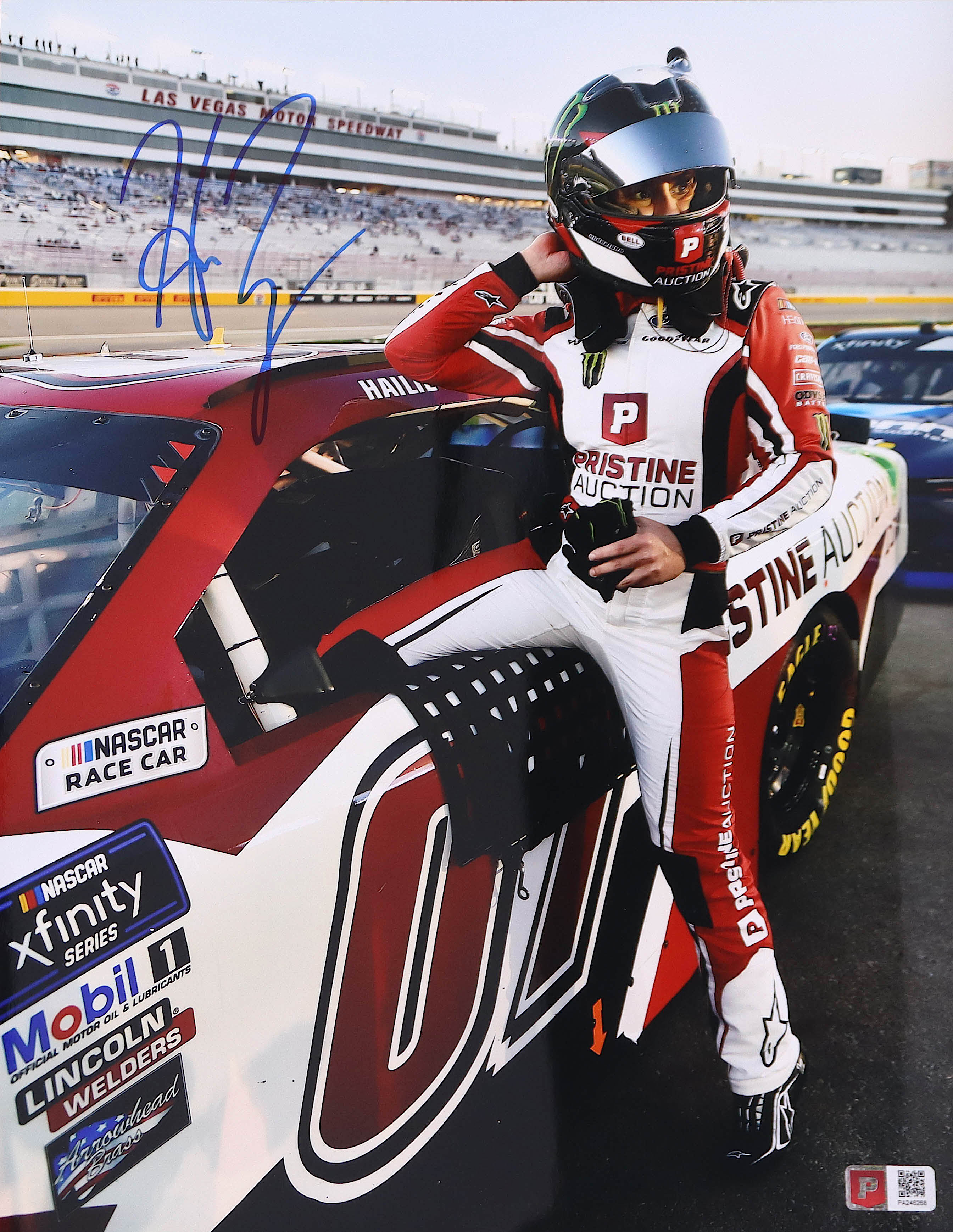 Hailie Deegan Signed NASCAR Xfinity Debut 11x14 Photo (PA COA) at PristineAuction.com Hailie Deegan Signed NASCAR Xfinity Debut 11x14 Photo (PA COA) at PristineAuction.com