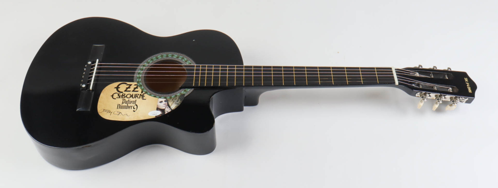 ozzy osbourne signed guitar auction