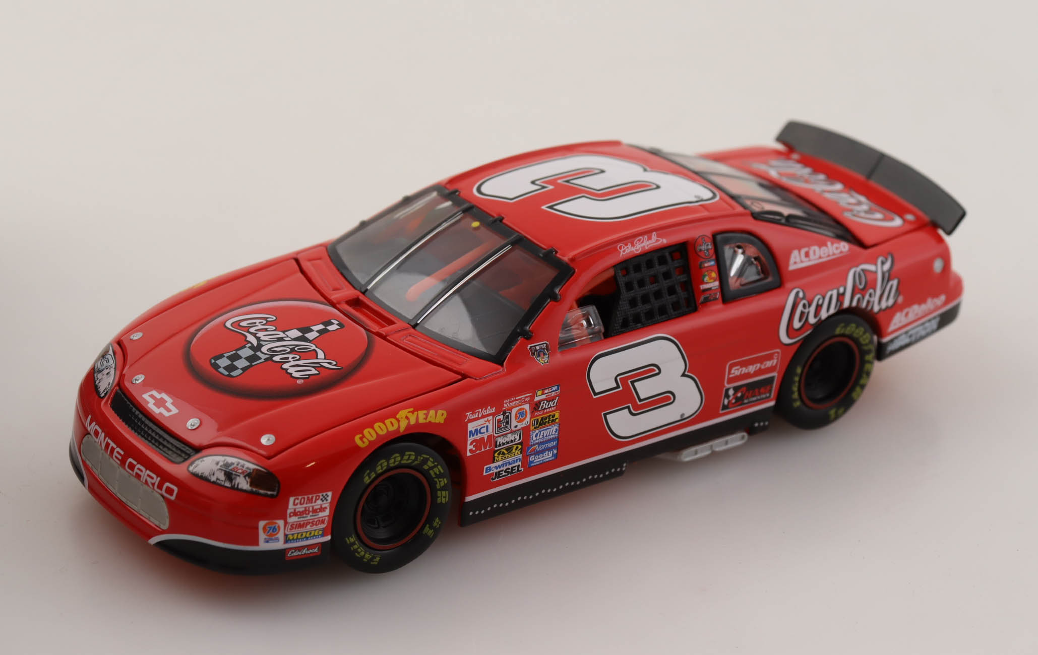 Dale Earnhardt Sr. LE NASCAR #3 Coke / Japan Race / RCR Museum Series / 1998 Monte Carlo - 1:32 Diecast Car at PristineAuction.com Dale Earnhardt Sr. LE NASCAR #3 Coke / Japan Race / RCR Museum Series / 1998 Monte Carlo - 1:32 Diecast Car at PristineAuction.com
