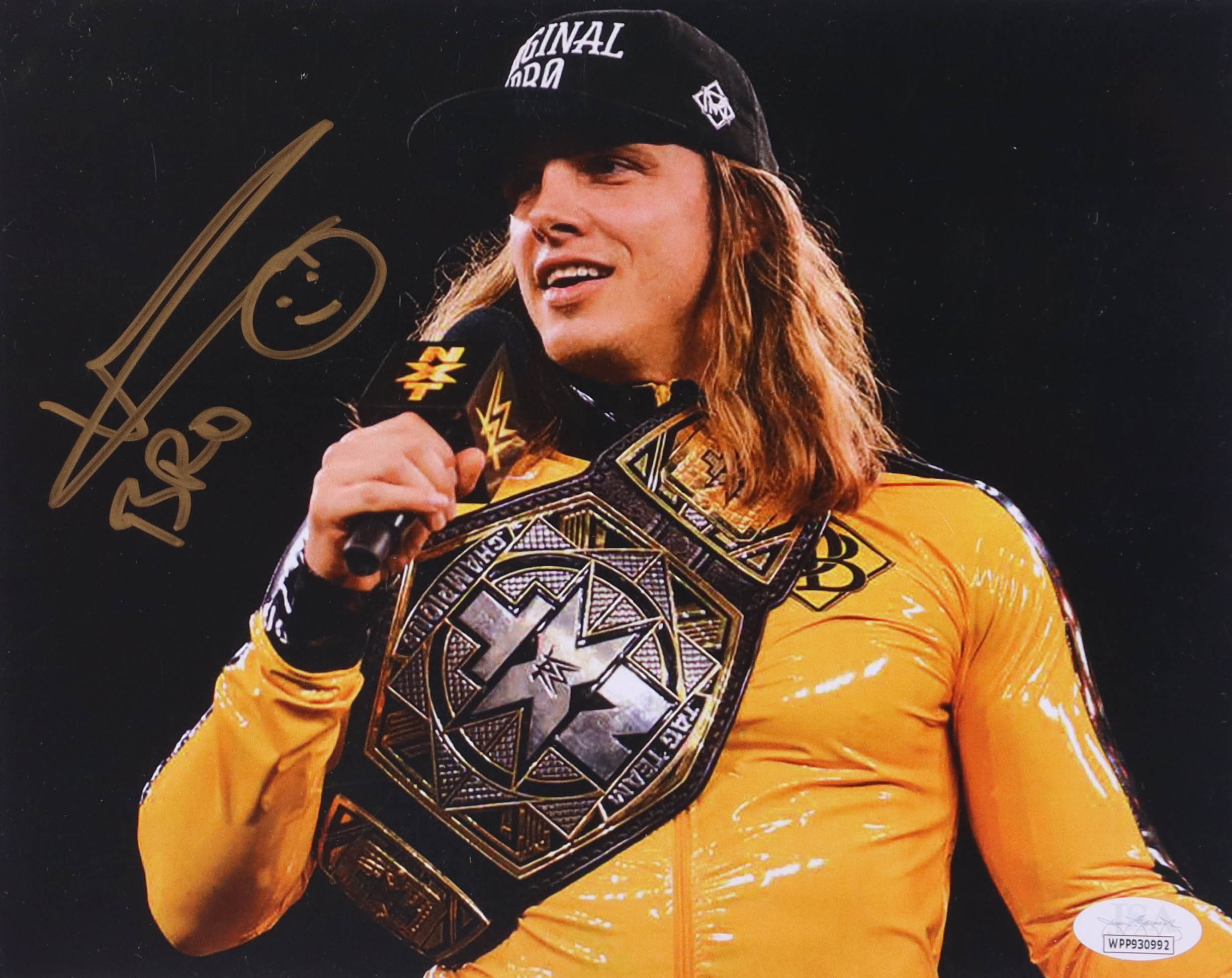 Matthew Riddle Signed WWE 8x10 Photo Inscribed "Bro" with Hand-Drawn Sketch (JSA) at PristineAuction.com Matthew Riddle Signed WWE 8x10 Photo Inscribed "Bro" with Hand-Drawn Sketch (JSA) at PristineAuction.com