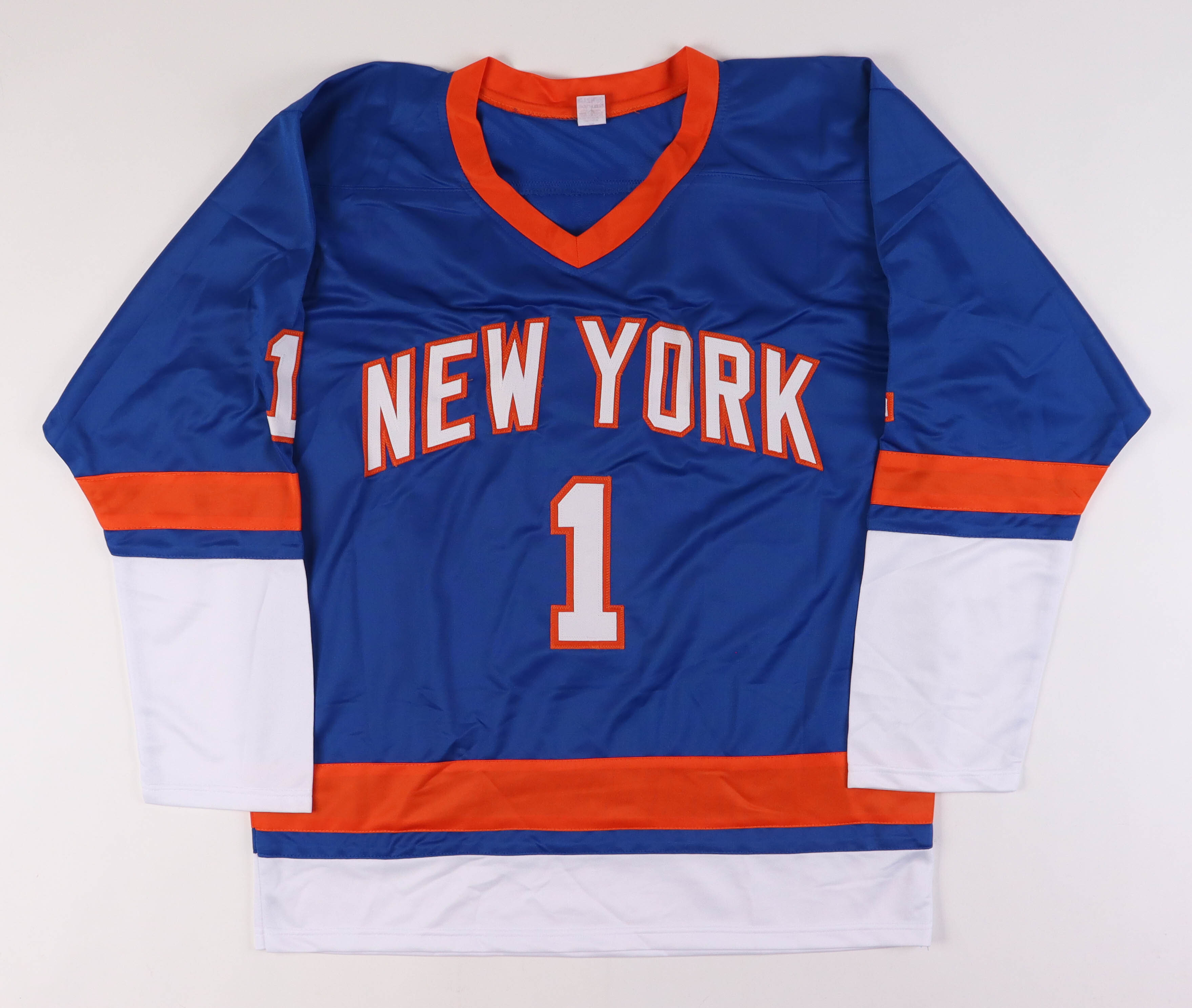 Chico Resch Signed Jersey Inscribed "1980 Cup" (JSA) at PristineAuction.com Chico Resch Signed Jersey Inscribed "1980 Cup" (JSA) at PristineAuction.com