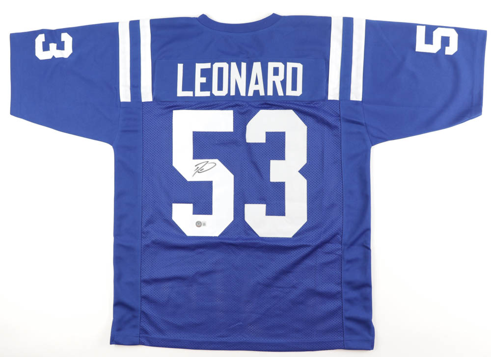 Darius Leonard Signed Jersey (Beckett) at PristineAuction.com Darius Leonard Signed Jersey (Beckett) at PristineAuction.com