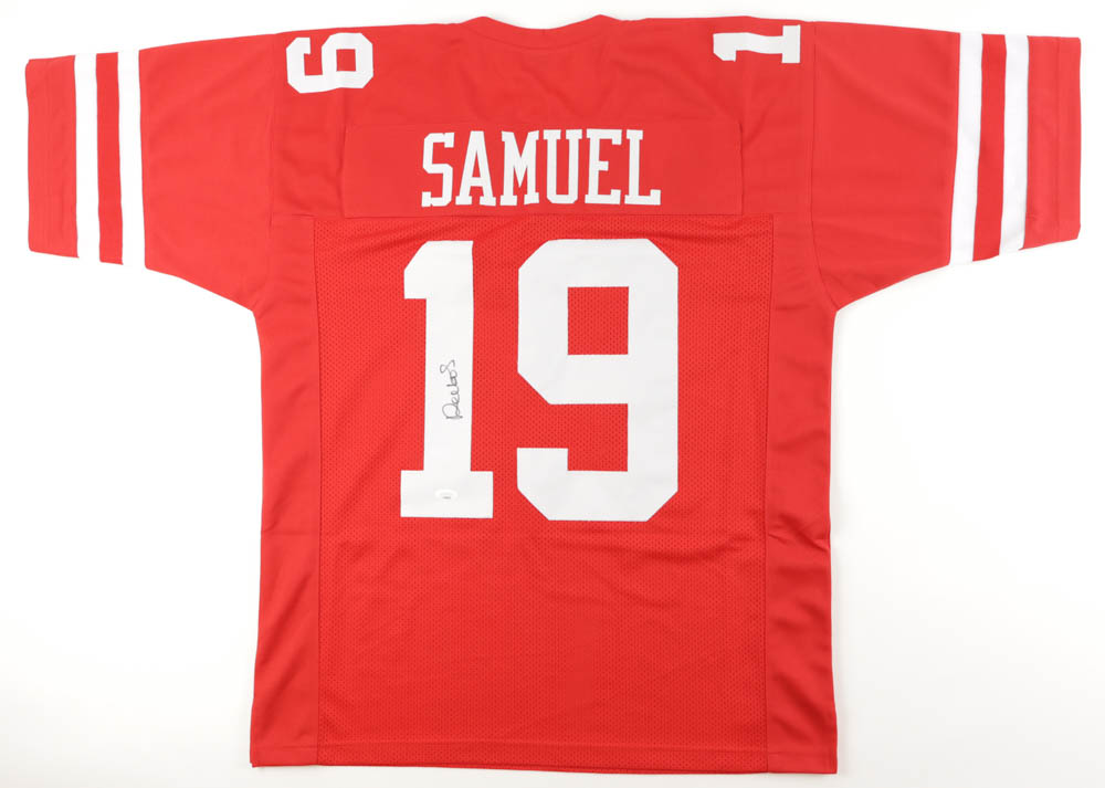 Deebo Samuel Signed Jersey (JSA) at PristineAuction.com Deebo Samuel Signed Jersey (JSA) at PristineAuction.com