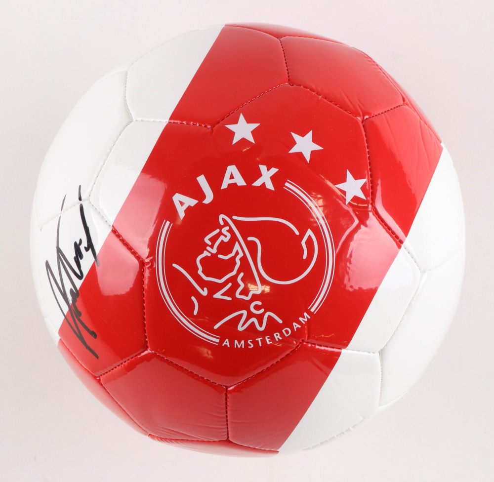Antony Signed Manchester United Soccer Ball (Beckett) Pristine Auction