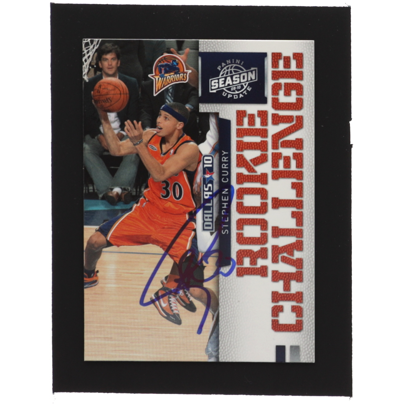 Stephen Curry Signed 2009-10 Panini Season Update Rookie Challenge #1 RC (Curry) at PristineAuction.com Stephen Curry Signed 2009-10 Panini Season Update Rookie Challenge #1 RC (Curry) at PristineAuction.com