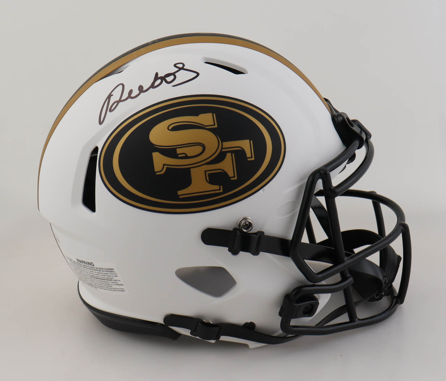 Deebo Samuel Signed 49ers Full-Size Authentic On-Field Lunar Eclipse Alternate Speed Helmet (JSA) at PristineAuction.com Deebo Samuel Signed 49ers Full-Size Authentic On-Field Lunar Eclipse Alternate Speed Helmet (JSA) at PristineAuction.com