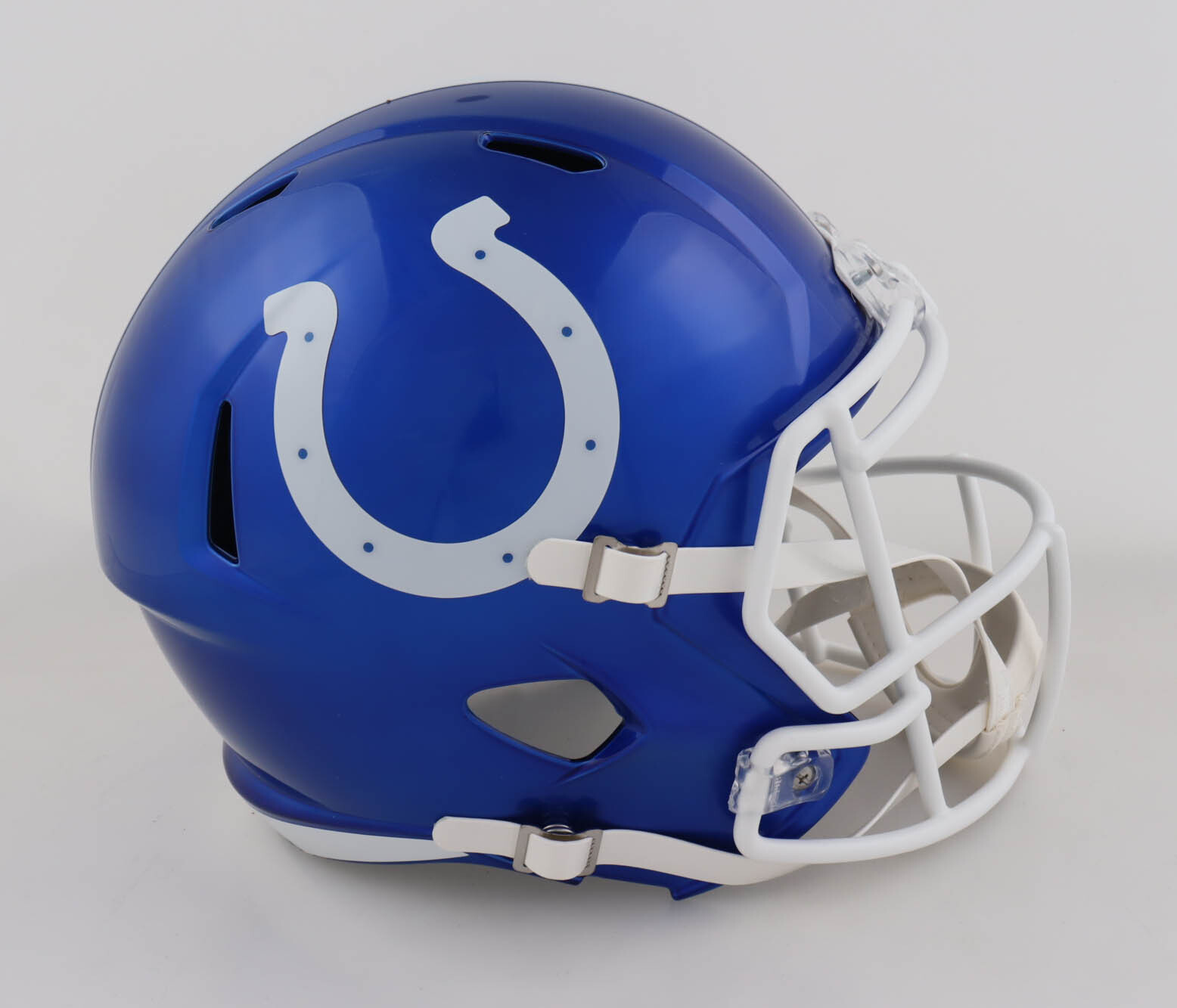 Colts Full-Size Speed Helmet at PristineAuction.com Colts Full-Size Speed Helmet at PristineAuction.com