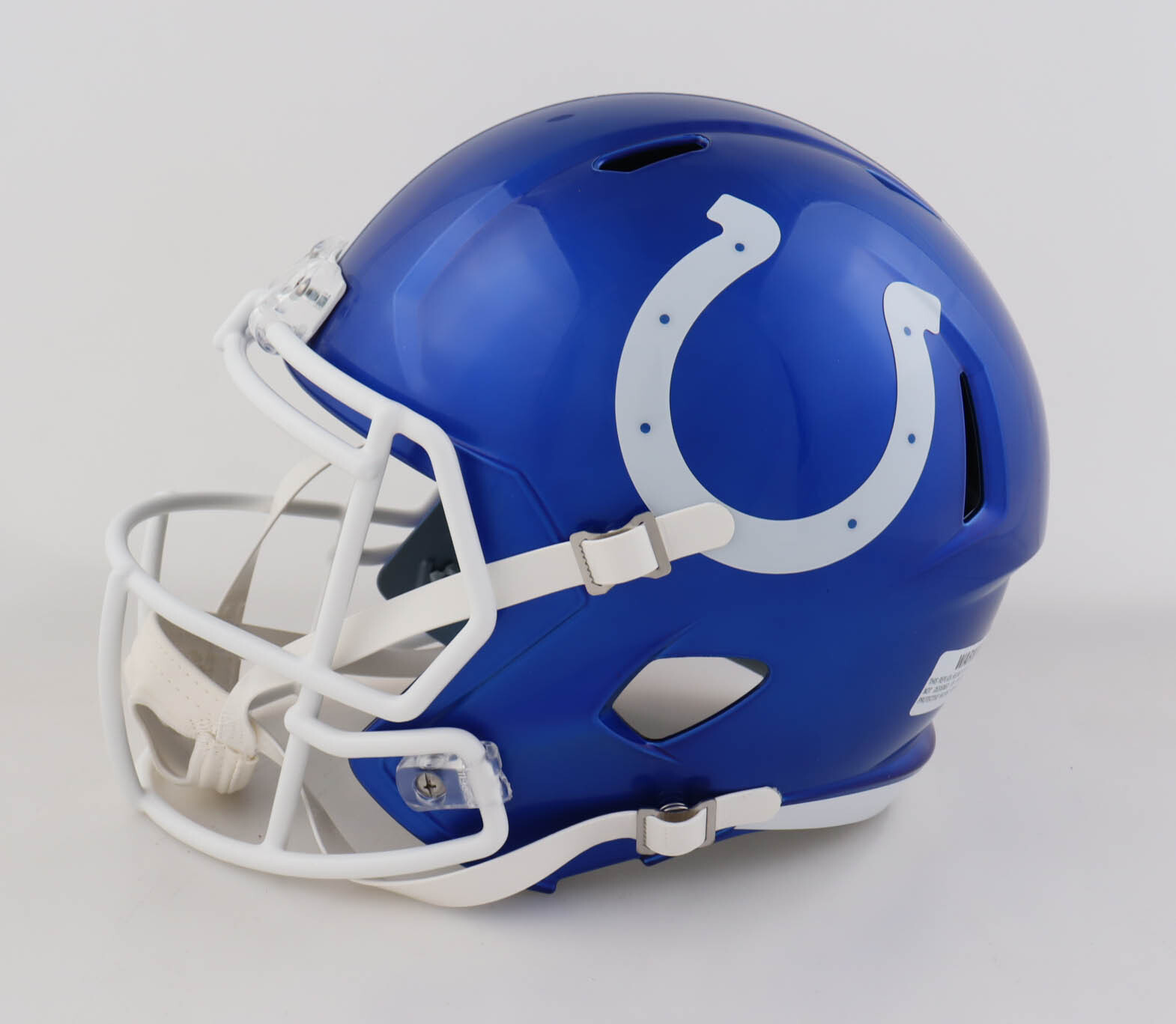 Colts Full-Size Speed Helmet at PristineAuction.com Colts Full-Size Speed Helmet at PristineAuction.com