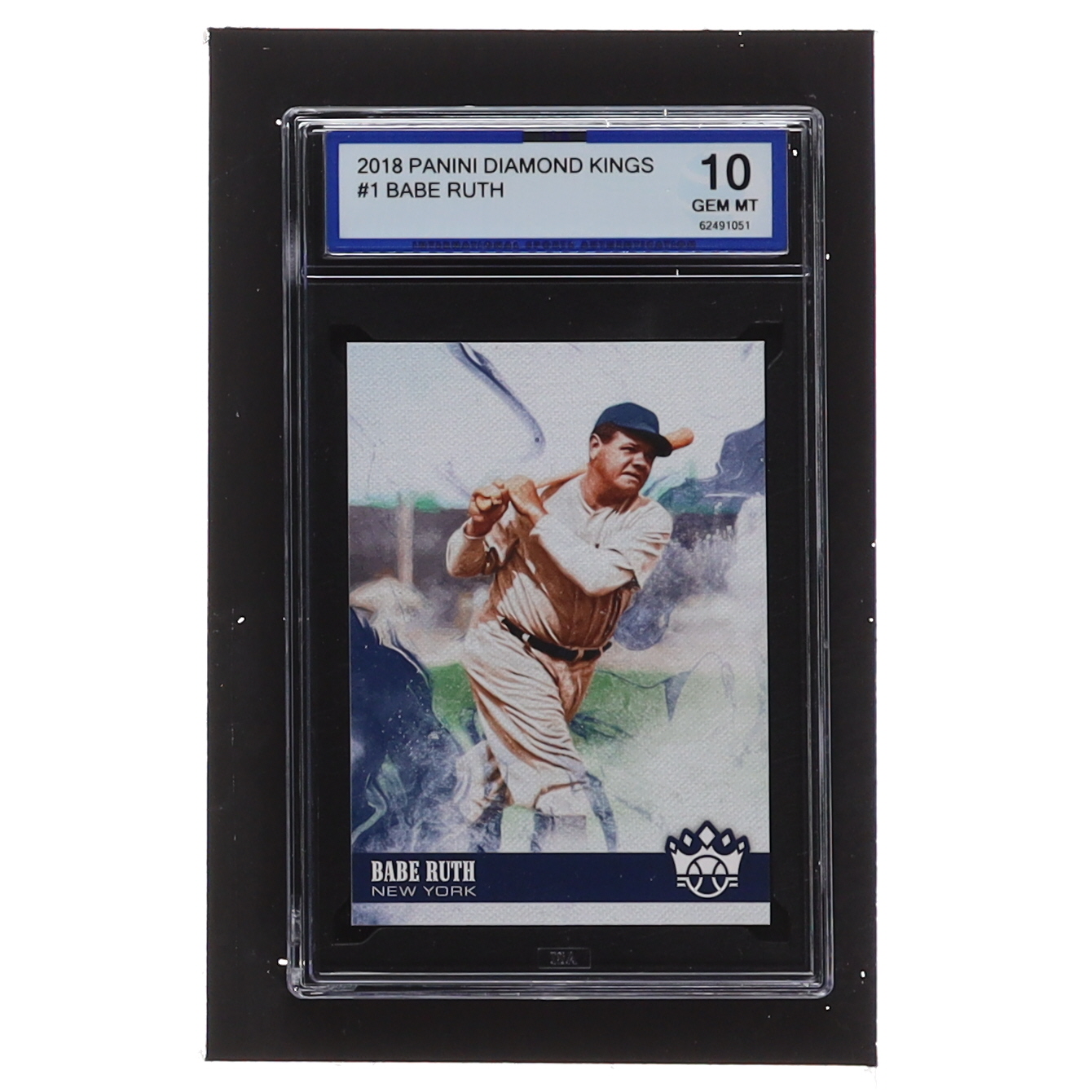 Babe Ruth 2018 Diamond Kings #1 (ISA 10) at PristineAuction.com Babe Ruth 2018 Diamond Kings #1 (ISA 10) at PristineAuction.com
