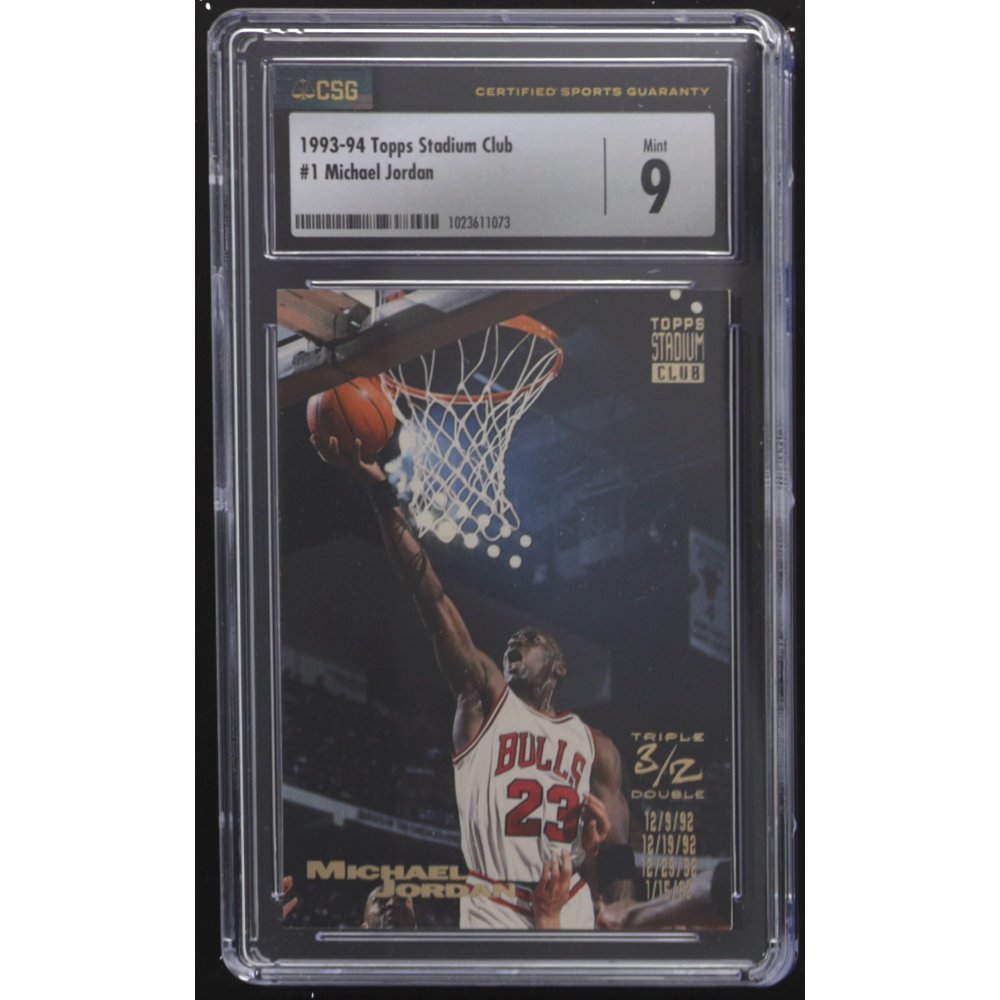 michael jordan topps stadium club 1