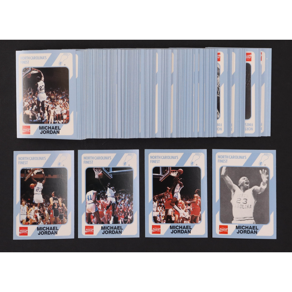 michael jordan north carolina basketball cards