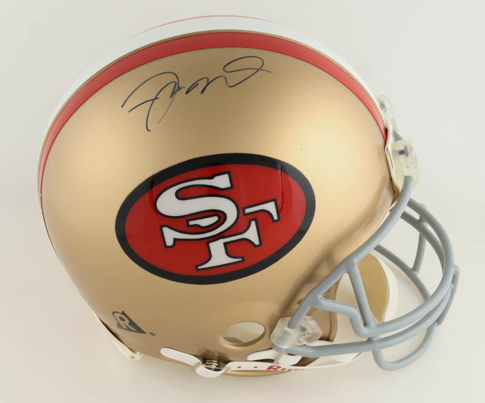 Joe Montana Signed 49ers Full-Size Authentic On-Field Helmet (JSA) at PristineAuction.com Joe Montana Signed 49ers Full-Size Authentic On-Field Helmet (JSA) at PristineAuction.com