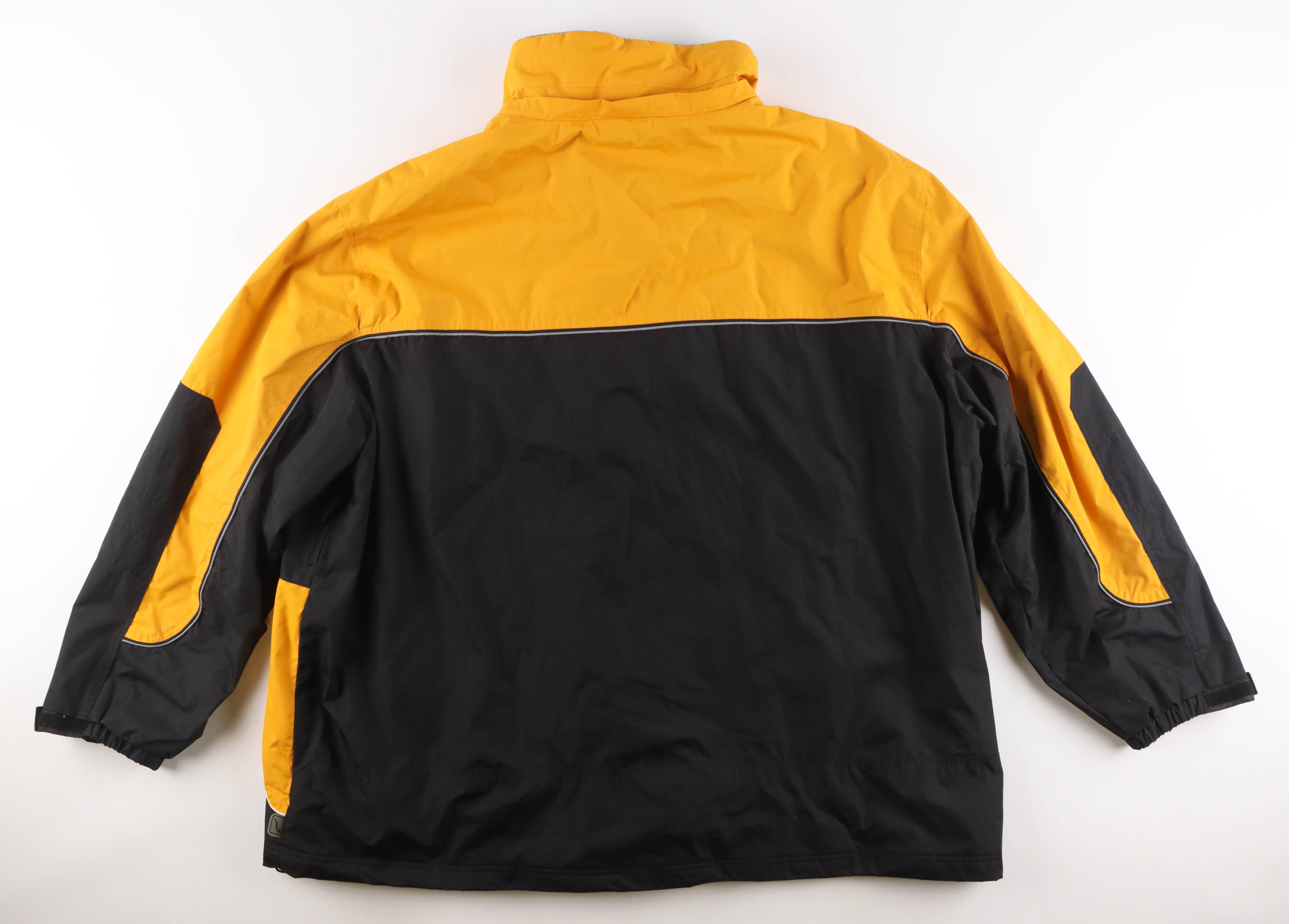 Franco Harris Signed Steelers Logo Jacket Inscribed "Immaculate Reception 12-23-72" (Beckett) at PristineAuction.com Franco Harris Signed Steelers Logo Jacket Inscribed "Immaculate Reception 12-23-72" (Beckett) at PristineAuction.com