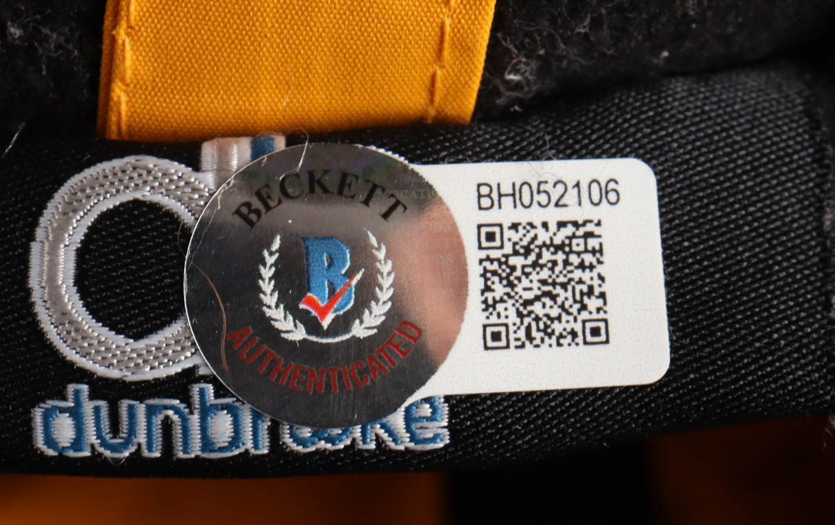 Franco Harris Signed Steelers Logo Jacket Inscribed "Immaculate Reception 12-23-72" (Beckett) at PristineAuction.com Franco Harris Signed Steelers Logo Jacket Inscribed "Immaculate Reception 12-23-72" (Beckett) at PristineAuction.com