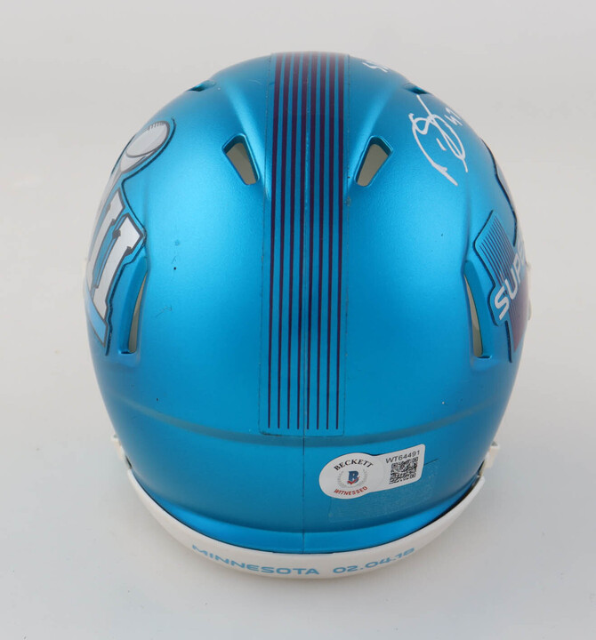 Darren Sproles Signed Eagles Super Bowl LII Speed Mini Helmet Inscribed "SB LII Champs" (Beckett) at PristineAuction.com Darren Sproles Signed Eagles Super Bowl LII Speed Mini Helmet Inscribed "SB LII Champs" (Beckett) at PristineAuction.com