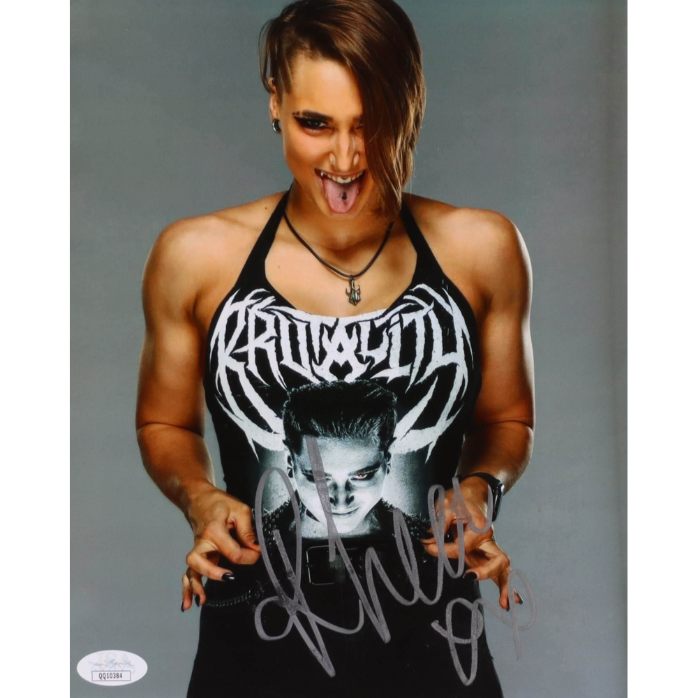 Rhea Ripley Signed WWE 8x10 Photo (JSA) | Pristine Auction