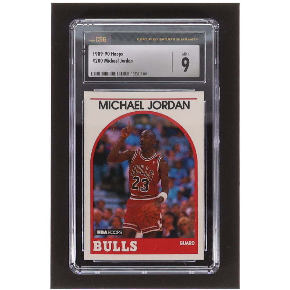 Michael Jordan 198990 Hoops 200 (CSG 9) Pristine Auction