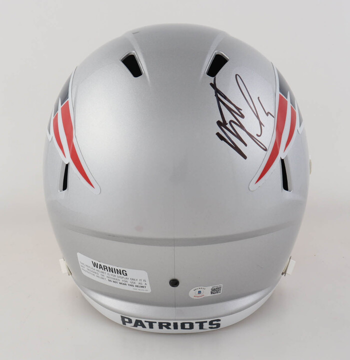 Matthew Judon Signed Patriots Full-Size Speed Helmet (Beckett) at PristineAuction.com Matthew Judon Signed Patriots Full-Size Speed Helmet (Beckett) at PristineAuction.com