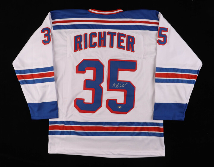 Mike Richter Signed Jersey (CX by Steiner) at PristineAuction.com Mike Richter Signed Jersey (CX by Steiner) at PristineAuction.com