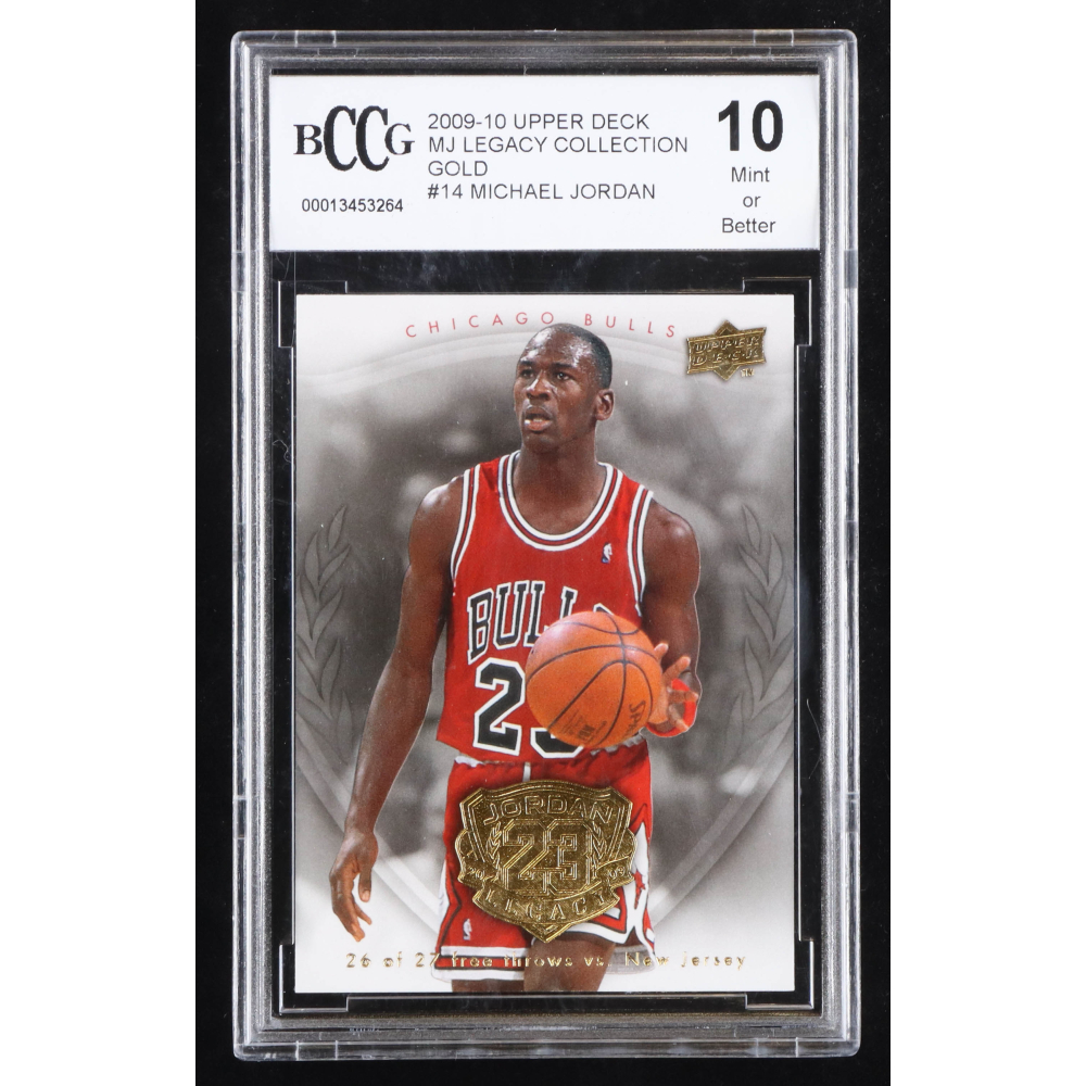 michael jordan upper deck master collection