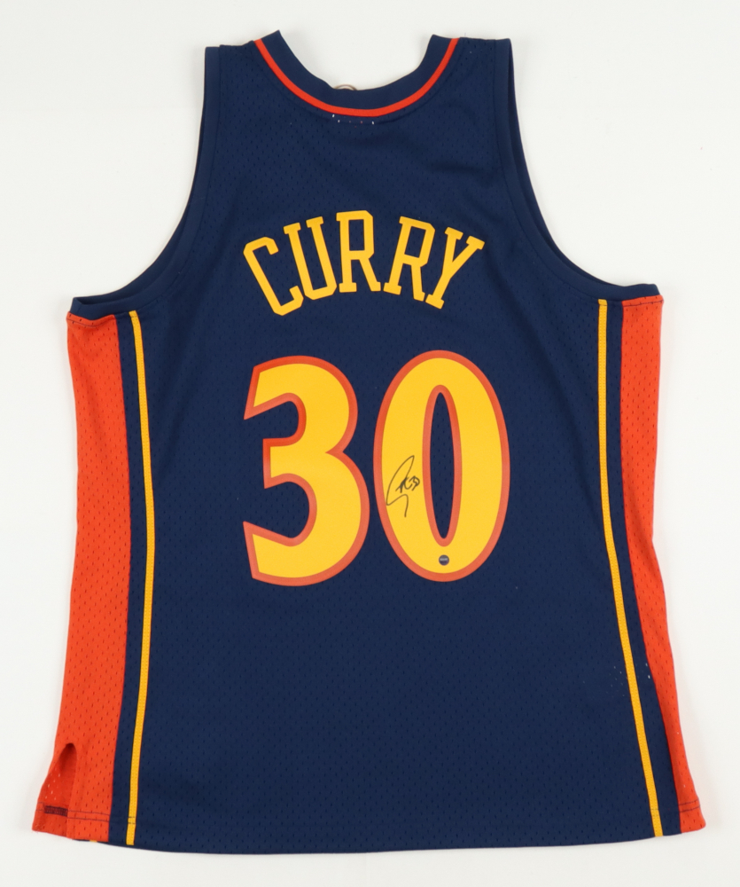 Stephen Curry Signed Warriors Jersey (Steiner) at PristineAuction.com Stephen Curry Signed Warriors Jersey (Steiner) at PristineAuction.com