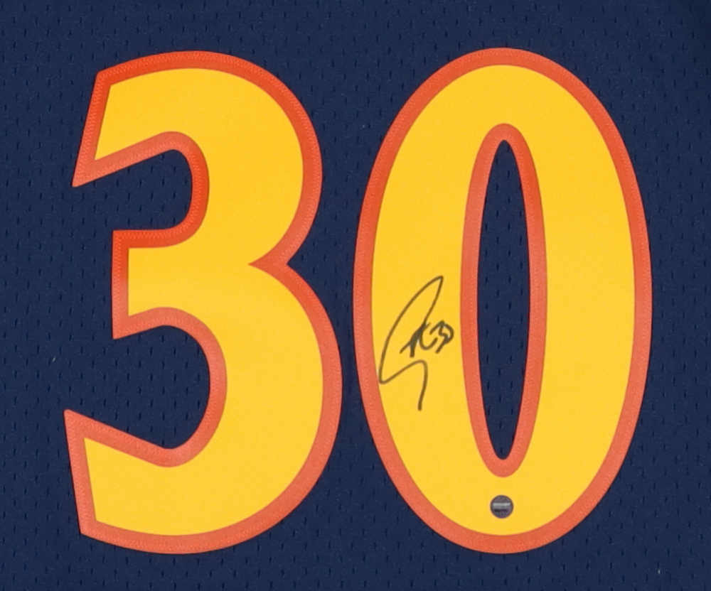 Stephen Curry Signed Warriors Jersey (Steiner) at PristineAuction.com Stephen Curry Signed Warriors Jersey (Steiner) at PristineAuction.com