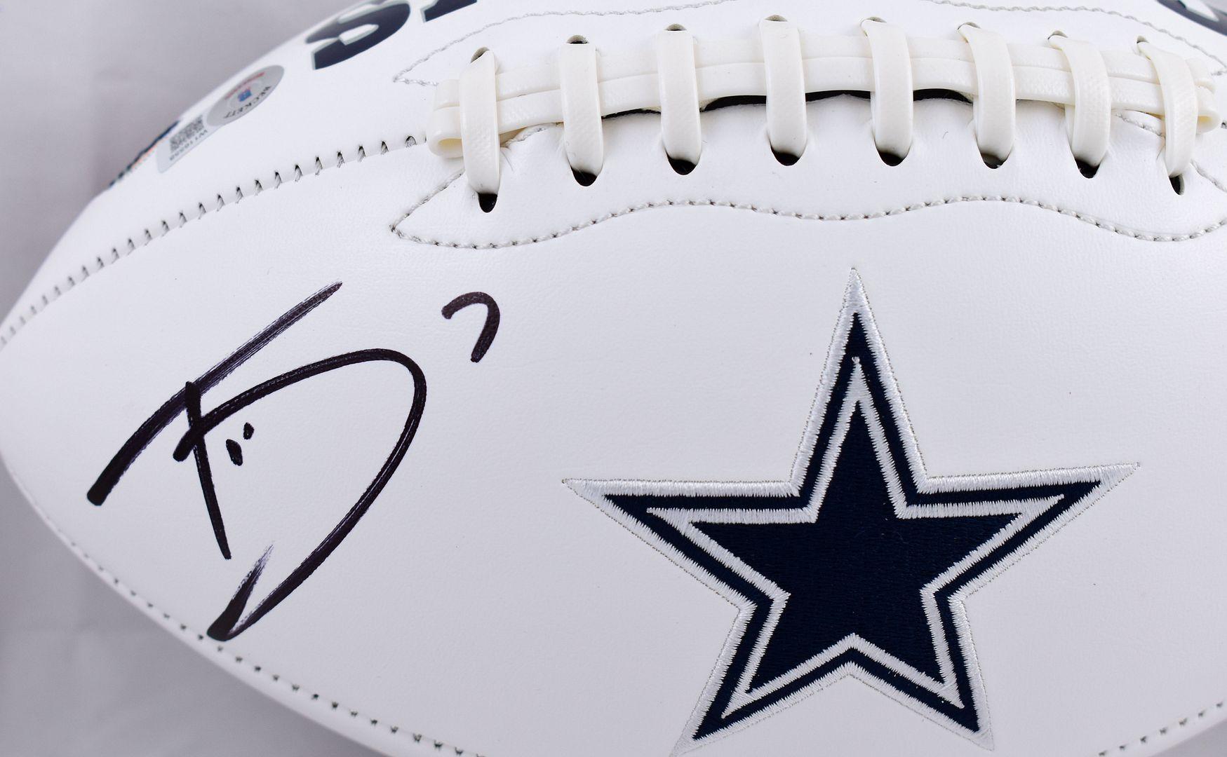 Trevon Diggs Signed Cowboys Logo Football (Beckett) at PristineAuction.com Trevon Diggs Signed Cowboys Logo Football (Beckett) at PristineAuction.com