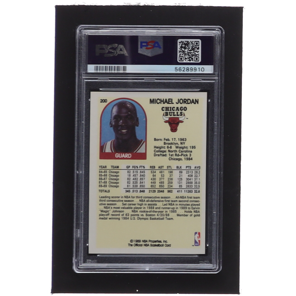 Michael Jordan 198990 Hoops 200 (PSA 9) Pristine Auction