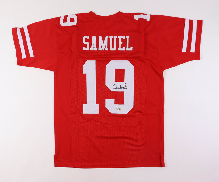 Deebo Samuel Signed Jersey (JSA) at PristineAuction.com Deebo Samuel Signed Jersey (JSA) at PristineAuction.com