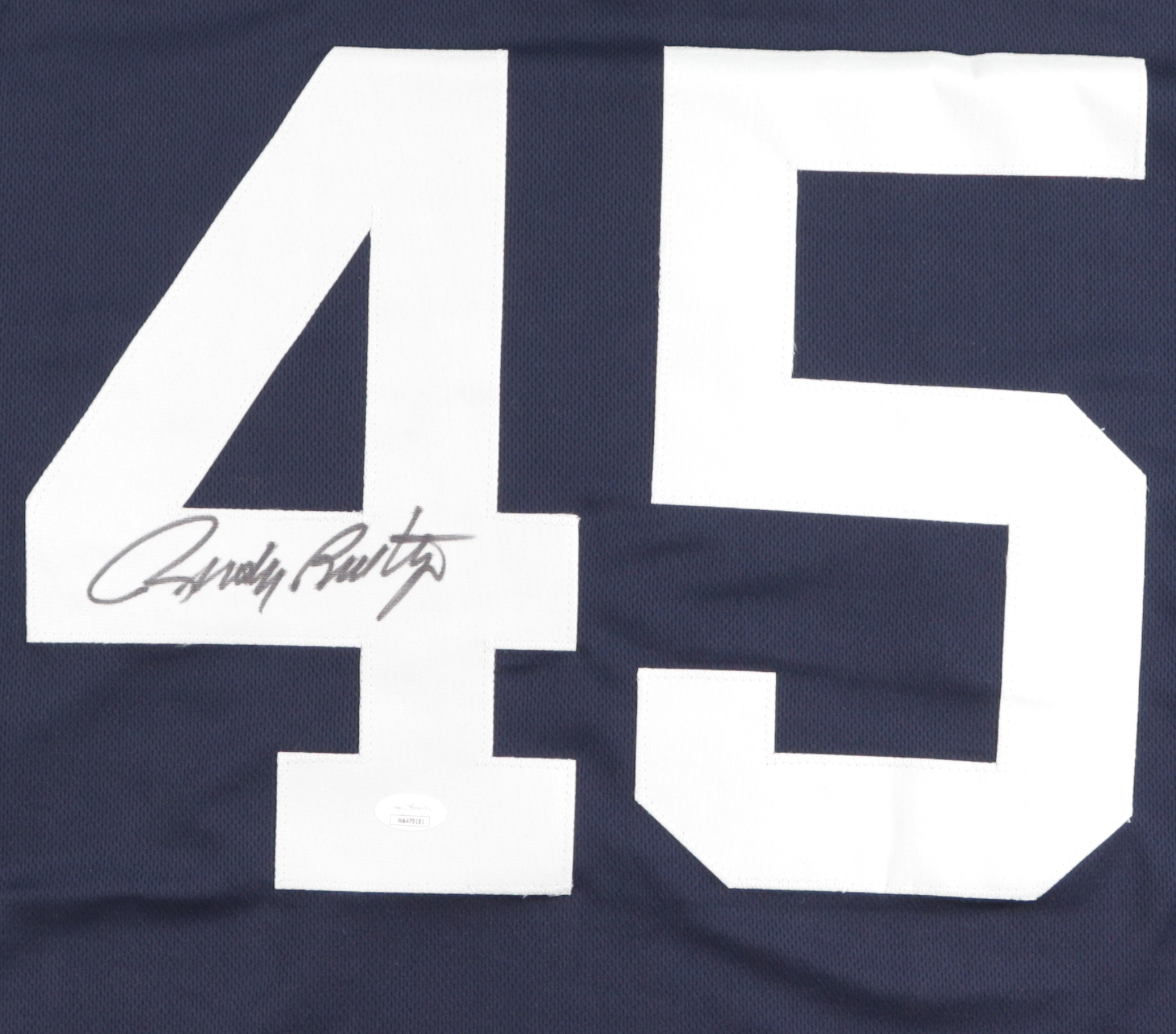 Rudy Ruettiger Signed Jersey (JSA) at PristineAuction.com Rudy Ruettiger Signed Jersey (JSA) at PristineAuction.com