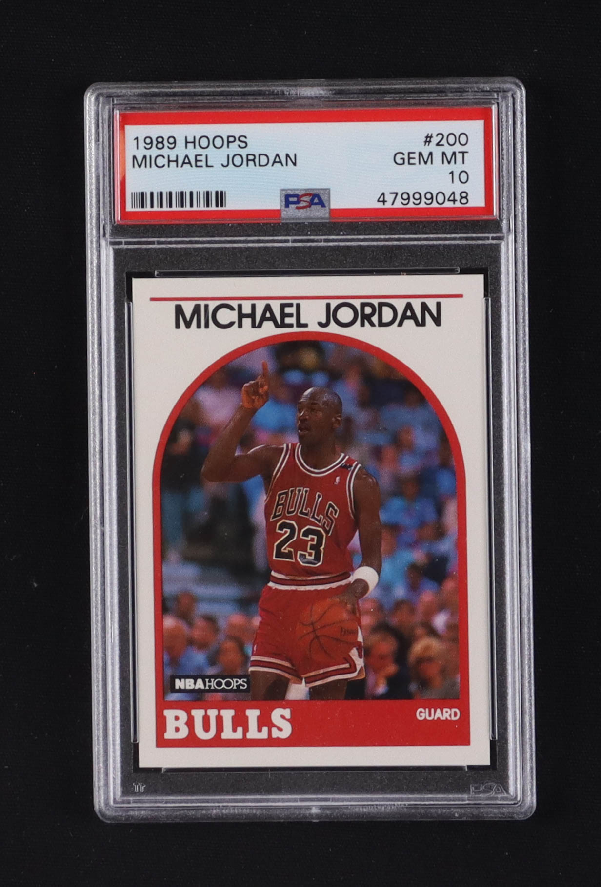 Michael Jordan 1989-90 Hoops #200 (PSA 10) at PristineAuction.com Michael Jordan 1989-90 Hoops #200 (PSA 10) at PristineAuction.com