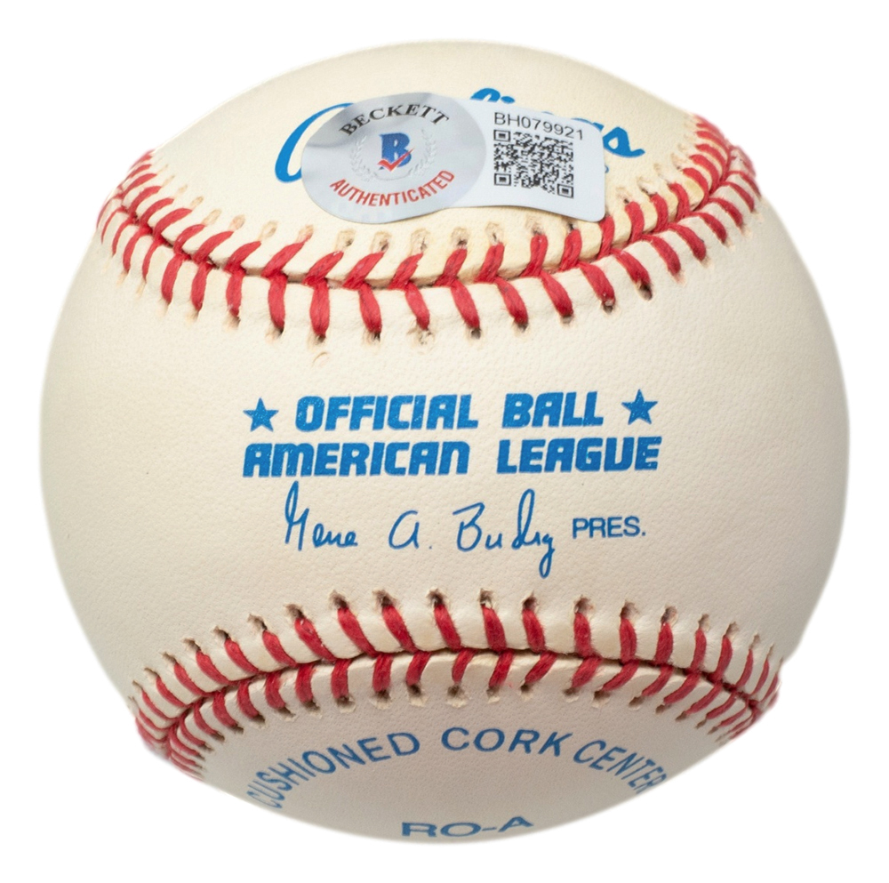 B.J. Surhoff Signed OAL Baseball (Beckett) at PristineAuction.com B.J. Surhoff Signed OAL Baseball (Beckett) at PristineAuction.com