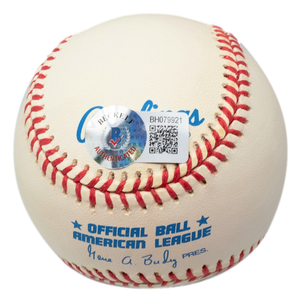 B.J. Surhoff Signed OAL Baseball (Beckett) at PristineAuction.com B.J. Surhoff Signed OAL Baseball (Beckett) at PristineAuction.com