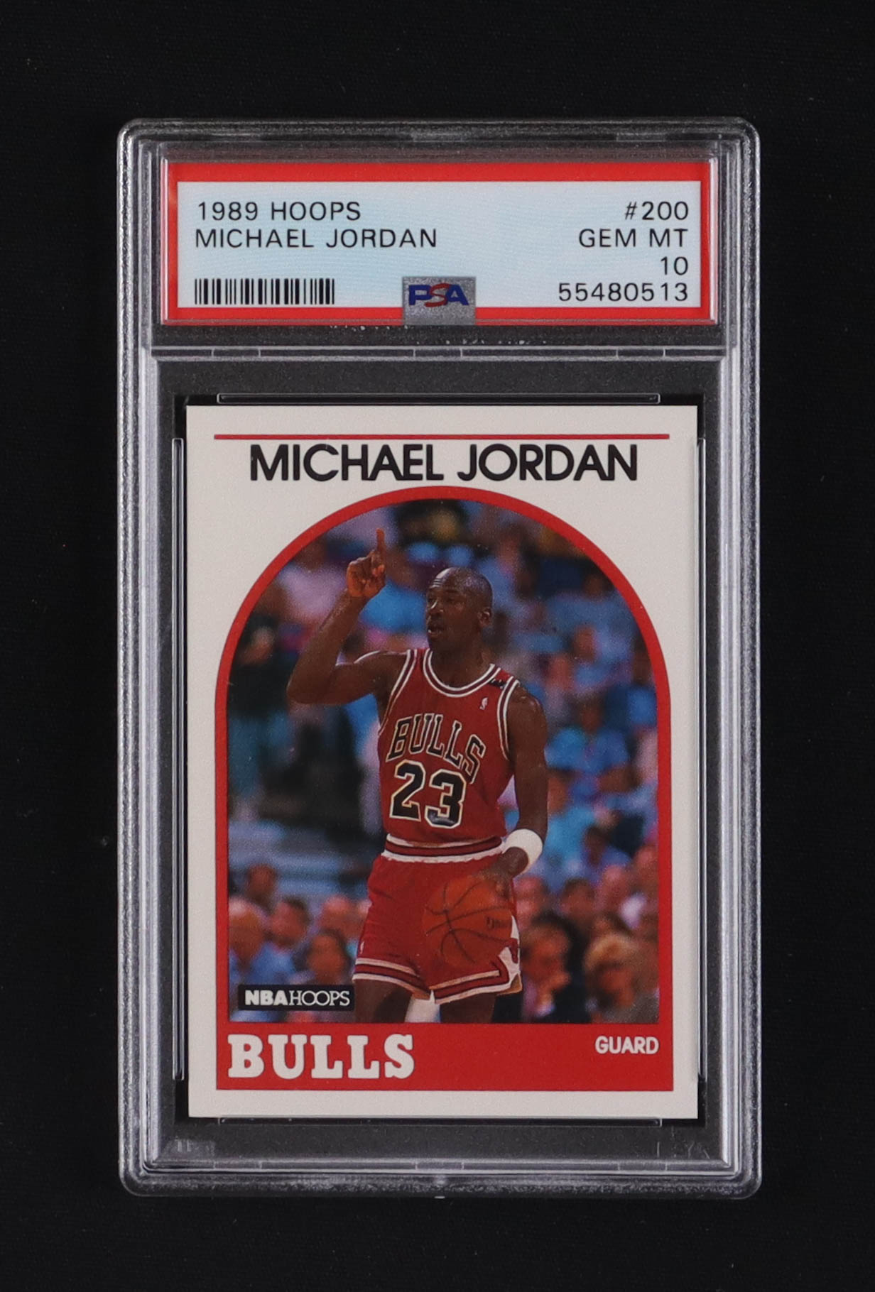 Michael Jordan 1989-90 Hoops #200 (PSA 10) at PristineAuction.com Michael Jordan 1989-90 Hoops #200 (PSA 10) at PristineAuction.com