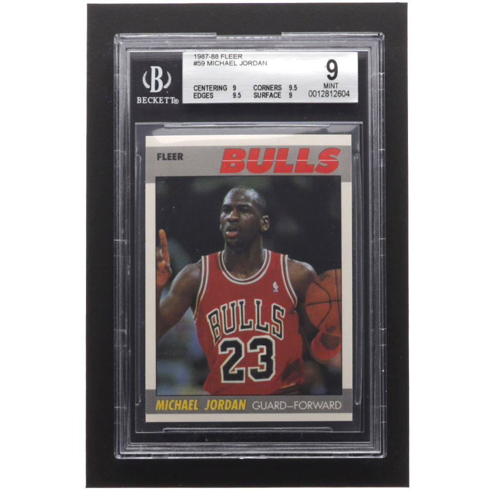 1987 fleer michael jordan value