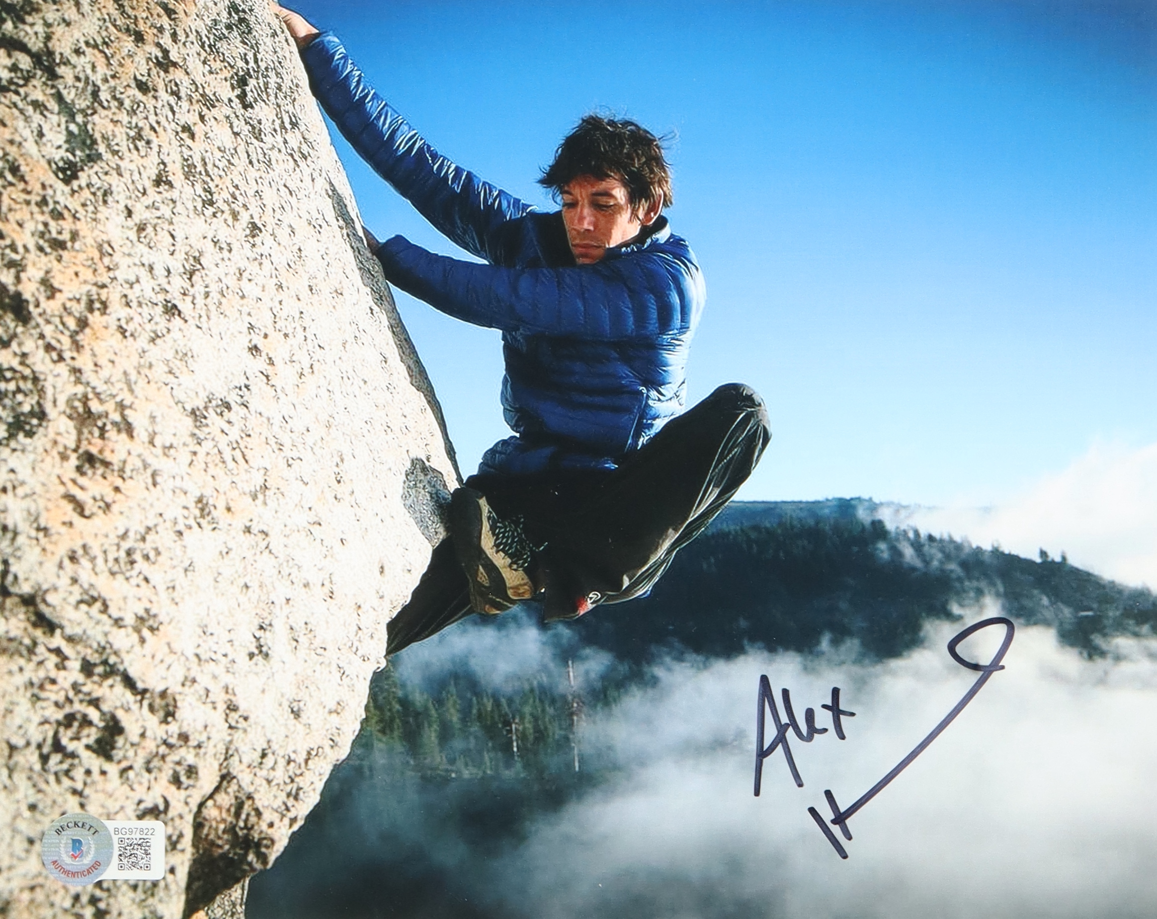 Alex Honnold Signed 8x10 Photo (Beckett) at PristineAuction.com Alex Honnold Signed 8x10 Photo (Beckett) at PristineAuction.com