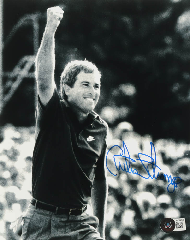 Curtis Strange Signed 8x10 Photo (Beckett) at PristineAuction.com Curtis Strange Signed 8x10 Photo (Beckett) at PristineAuction.com