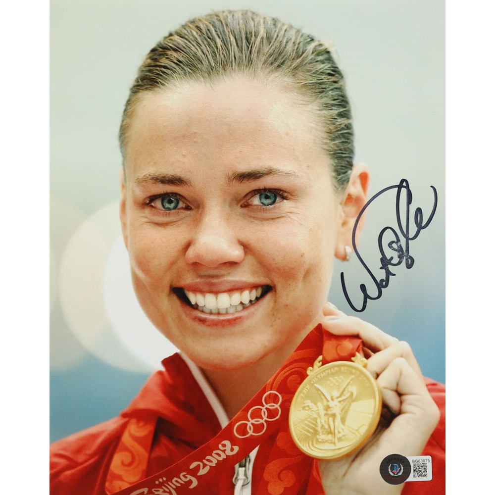 Natalie Coughlin Signed 8x10 Photo (Beckett) | Pristine Auction
