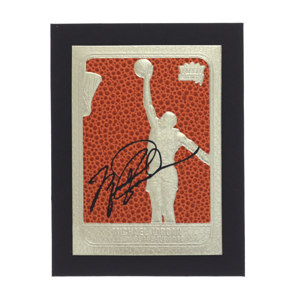 Michael Jordan 1997 Fleer 23KT Gold Trading Card 9311 Pristine Auction