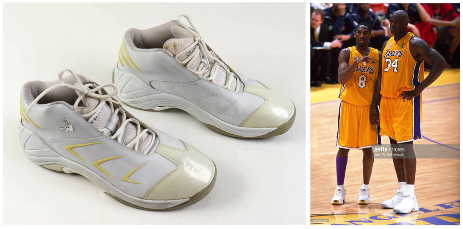 Shaquille O'Neal Game-Used Pair of 2002 NBA Finals Shoes