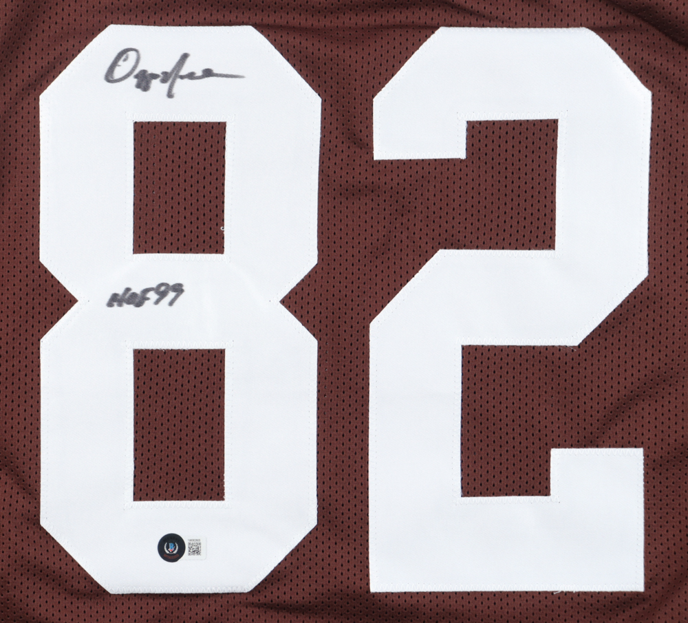 Ozzie Newsome Signed Jersey Inscribed "HOF 99" (Beckett) at PristineAuction.com Ozzie Newsome Signed Jersey Inscribed "HOF 99" (Beckett) at PristineAuction.com