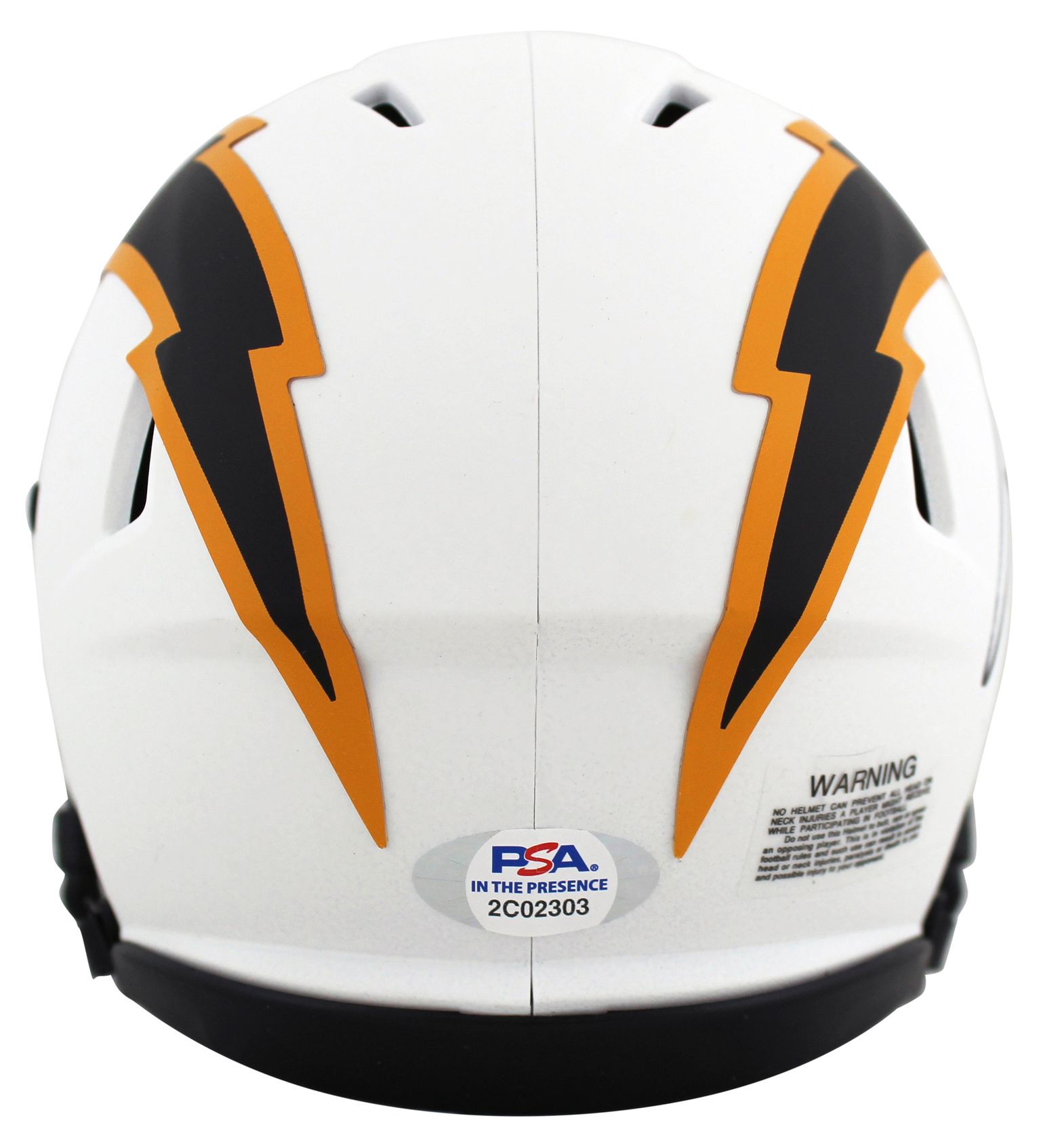 Austin Ekeler Signed Chargers Lunar Eclipse Alternate Speed Mini Helmet (PSA) at PristineAuction.com Austin Ekeler Signed Chargers Lunar Eclipse Alternate Speed Mini Helmet (PSA) at PristineAuction.com